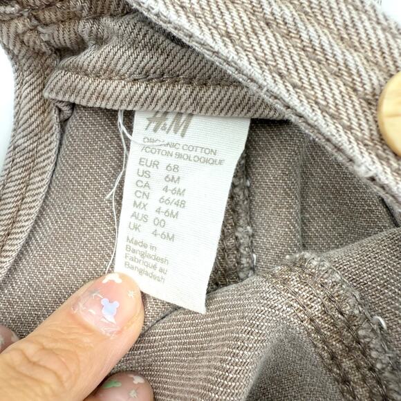 H&M Neutral Overalls Romper - Picture 4 of 5